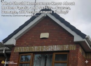 What Should Homeowners Know About Rotten Fascia and Soffits—Causes, Damage, and Replacement Timing?
